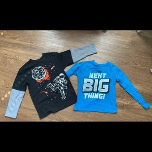 Boys long sleeve t-shirts.
